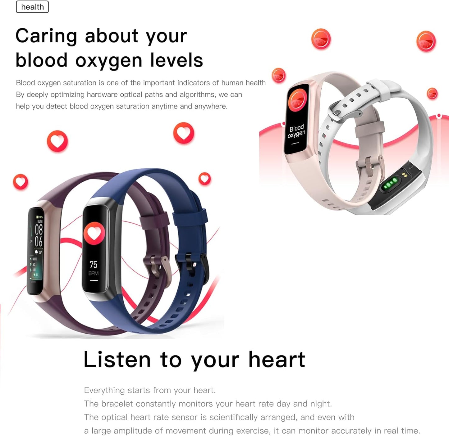 Health Fitness Tracker - Best Seller
